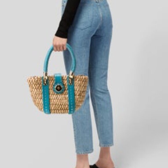 Michael Kors Top Straw Handle Bag - Picture 5 of 5